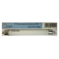 Energetic Lighting - EL4W2700K Tube T5 Mini Fluorescent G5 4W 2700K 220/230V L136mm