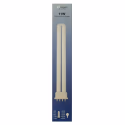 Ampoule à économie d'énergie d'environ 80% - Longueur = 22cm - longue durée - 2G7 - 11W = 60W - 50hz 155mA 230V.