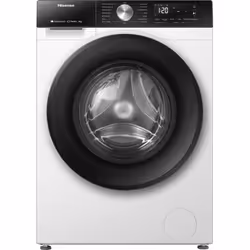 Hisense WF3S8043BW3, Charge avant, 8 kg, B, 72 dB, 1400 tr/min, A