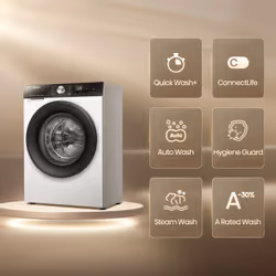Hisense WD3S9043BW3 Pose libre Blanc D - Vue supplémentaire 3