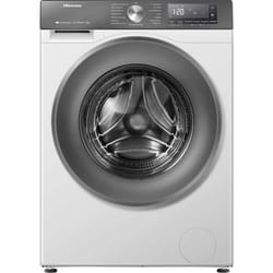 Lave-linge hublot HISENSE W9043BWS3S - 9 kg - Vapeur - 1400 trs/min - Classe A-10% - Vapeur - Connecté - Blanc