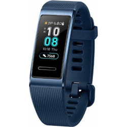 Huawei Band 3 Pro 2,41 cm (0.95") AMOLED Numérique 120 x 240 pixels Écran tactile Bleu