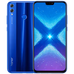 Honor 8X, 16,5 cm (6.5"), 2340 x 1080 pixels, 64 Go, 20 MP, Android 8.0, Bleu