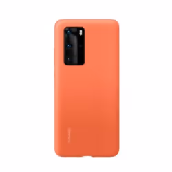Huawei Silicone Case, Housse, Huawei, P40, 15,5 cm (6.1"), Orange