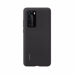 Huawei Silicone Case, Housse, Huawei, P40 Pro, 16,7 cm (6.58"), Noir