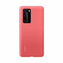Huawei Silicon Case, Housse, Huawei, P40 Pro, 16,7 cm (6.58"), Rouge