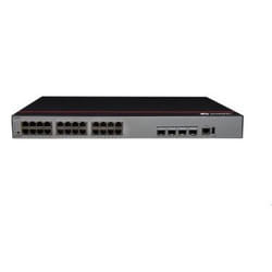 Huawei CloudEngine S5735-L24P4X-A1 Géré L2 Gigabit Ethernet (10/100/1000) Connexion Ethernet, supportant l'alimentation via ce port (PoE) Noir, Gris