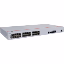 HUAWEI eKit S220 Series S220-24P4X Géré L2 Gigabit Ethernet (10/100/1000) Connexion Ethernet, supportant l'alimentation via ce port (PoE) 1U Gris