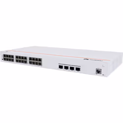 HUAWEI eKit S310 Series S310-24P4X Géré L2+ Gigabit Ethernet (10/100/1000) Connexion Ethernet, supportant l'alimentation via ce port (PoE) 1U Gris - Vue supplémentaire 4