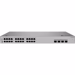 HUAWEI eKit S220S Series S220S-24P4J Géré L2 Gigabit Ethernet (10/100/1000) Connexion Ethernet, supportant l'alimentation via ce port (PoE) 1U Gris - Vue supplémentaire 2