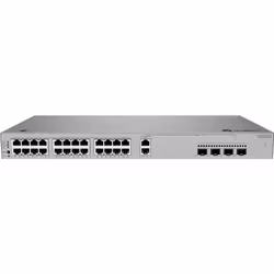 HUAWEI eKit S310S Series S310S-26PN4JX Géré L2+ Gigabit Ethernet (10/100/1000) Connexion Ethernet, supportant l'alimentation via ce port (PoE) 1U Gris