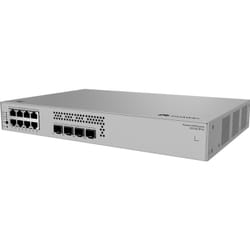 HUAWEI eKit S220S Series S220S-8P4J Géré L2 Gigabit Ethernet (10/100/1000) Connexion Ethernet, supportant l'alimentation via ce port (PoE) 1U Gris