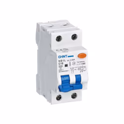 Disjoncteur différentiel Chint 1P+N 16A 300mA 6kA courbe C Type A - 203279 Série NB1L2. Disjoncteur à courant résiduel série  ...