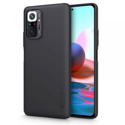 Coque - NILLKIN - Super Frosted Shield - Xiaomi Redmi Note 10 Pro - Noir - Antidérapant