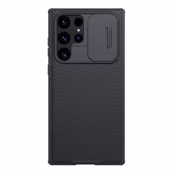 Coque - Nillkin - CamShield PRO - Samsung Galaxy S22 Ultra - Rigide - Magnétique - Noir