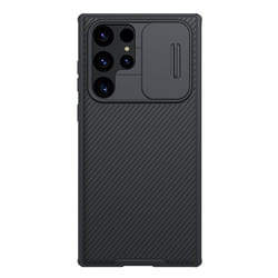 Coque - Nillkin - CamShield PRO - Samsung Galaxy S22 Ultra - Rigide - Magnétique - Noir