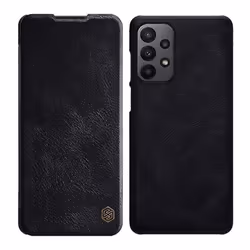 Coque pour iPhone 16 Pro Max Qin Prop Plain Leather Case - Nillkin - BlackActive