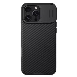 Coque pour téléphone - Nillkin - CamShield Pro - iPhone 16 Pro Max - Magnétique - Noir