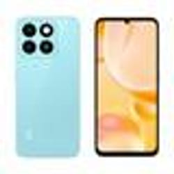Smartphone ZTE Blade A55 en color Blue Water con pantalla de 6.75 90Hz Full HD+ 1080 x 2400 píxeles 8GB RAM DDR4 + 64GB eMMC y