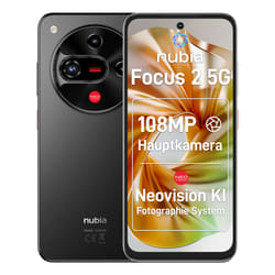 Nubia Focus 2 5G 8 Go 256 Go Noir