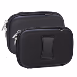Rivacase 9101 10,9 cm (4.3") Coque Noir Polyester, Polyuréthane