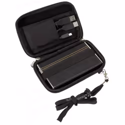 Rivacase 9101 10,9 cm (4.3") Coque Noir Polyester, Polyuréthane