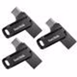 3PCS Clé USB à double connectique ( USB Type-C et USB Type-A) SanDisk Ultra 32Go pour les appareils USB Type-C (paquet de tro ...