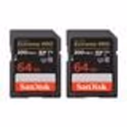 Carte Mémoire - SANDISK - Extreme Pro - 64Go - 200Mo/s - UHS-I - 90Mo/s