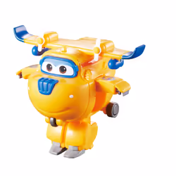 Super Wings Transforming Donnie, 4 an(s), Bleu, Orange