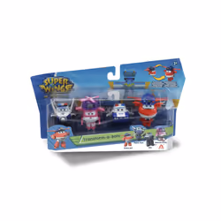 Alpha Group Pack 4 fig transformables 5 cm