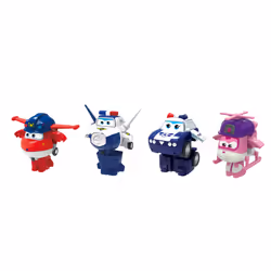 Alpha Group Pack 4 fig transformables 5 cm