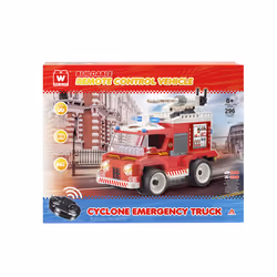 Alpha Group Véhicule RC Camion de pompier, Jeu de construction, 8 an(s), 296 pièce(s), 780 g
