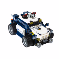 Alpha Group Jeep Police RC - 302 pcs