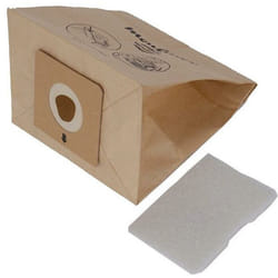 Boite de 6 sacs + 1 filtre (53529-51676) (ZR003901 MT000501) Aspirateur rowenta Moulinex