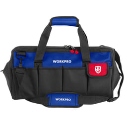 Pochette à outils dededede large ouverture with zip de 350mm (14") workpro