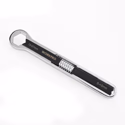La clé à molette universelle 5 - 27 mm est un outil polyvalent et durable, fabriqué en acier forgé au chrome-vanadium . Conçu ...