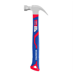 Workpro - Marteau à Griffes Courbe 450g (16oz) Avec Manche En Fibre De Verre