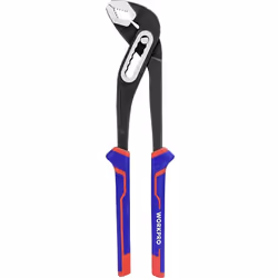 Informations techniques Longueur : 250 mm Matériau : Acier Chrome-Vanadium Poids : 495 g Pince pour pompe à eau WorkPro WP231 ...