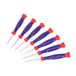 Jeu de 7 tournevis de précision (3 tournevis cruciformes + 4 plats) Workpro