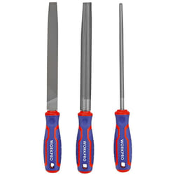 Workpro - Set de limes de 3 pièces, taille 200 mm, tool de haute qualité pour les travaux de réparation et d'abrasion.