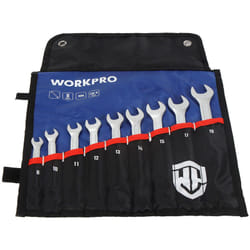Lot de 9 clés mixtes à cliquet Workpro