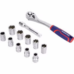 Informations techniques Largeur sur pans (en pouces) : 1/2 pouces Matériau : Acier Chrome-Vanadium Quantités (LOV – uniqmt po ...