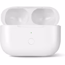 Boîtier de Charge sans Fil - Compatible AirPods Pro - Remplacement - Bluetooth - Charge Rapide - Blanc