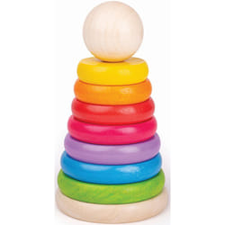 Bigjigs Toys First Rainbow Stacker
