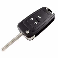 Coque de clé à distance à 3 boutonslame de qualité supérieureOpelSachFor Astra JZafira BCInsigniaAdamCascadeKarlHU100