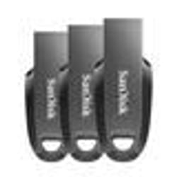 3 x Clé USB SanDisk Ultra Curve 32Go USB 3.2 Gen1 100MB/s SDCZ550-032G-G46 Flash Drive (paquet de trois)