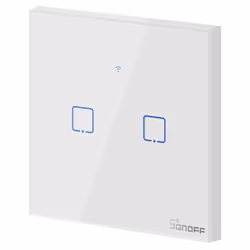 Double interrupteur tactile WiFi / SmartHome Sonoff Touch