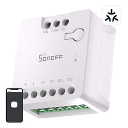 Interrupteur Wifi - SONOFF - MINI-D - 12-48V - Contact Sec - Intérieur