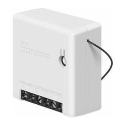 Commutateur Wifi avec télécommande Mini Sonoff mesure 4,2 x 4,2 x 2 cm Fonctionne avec Alexa, Google Home Assistant 230v 10A
