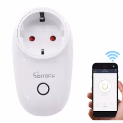 Sonoff S26 R2ZB Prise intelligente 4000 W Maison Blanc